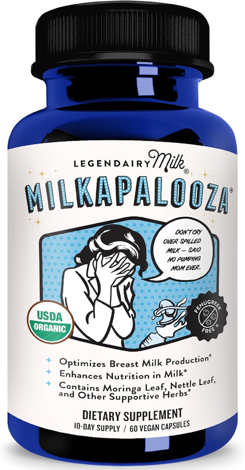 Legendairy Milk Milkapalooza Lactation Supplement for Breastfeeding Moms, Increase Breast Milk Supply