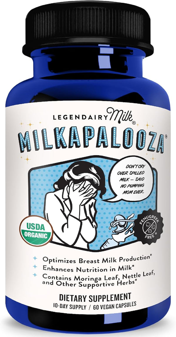 Legendairy Milk Milkapalooza Lactation Supplement for Breastfeeding Moms, Increase Breast Milk Supply