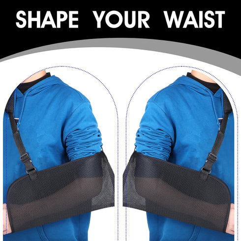 Wanmu Immobilizer, Arm Sling for Women and Men, Lightweight Shoulder Brace Comfortable Medical Sling for Shoulder