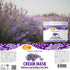 SPA REDI Body and Foot Cream Mask, Lavender and Wildflower, 16 Oz for Hydrating Skin