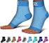 SB SOX Ankle Compression Sleeve, Plantar Fasciitis Compression Socks, Best Arch Support for Heel Pain Relief, Blue,