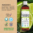 Coconut Pulling Oil for Teeth and Gums Mouthwash, 100% Pure Natural, Refreshing Spearmint and Lime Essential Oils