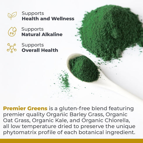 Premier Research Labs Greens Capsules, 150 Vegetarian Capsules, Super Greens Supplements