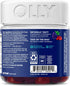 OLLY Men's Multivitamin Gummy, 90 Count, 45 Day Supply, Vitamins A, C, D, E, B, Zinc, Blackberry Flavor