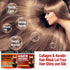 2 Pack Collagen Hair Mask & Keratin Hair Mask - Deep Conditioner Treatment for Dry Damaged Hair
