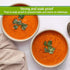 Homestockplus 32 Oz Deep Disposable Paper Bowls, 50 Pack Heavy Duty Compostable Bowls for Soup, Salad, Dessert