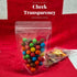 Mylar Bags 4”x6” - Pack of 100 Clear Smell Proof Mylar Ziplock Bags, Resealable and Heat Sealable for Food Storage