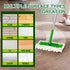 YHOVID (100) Heavy Duty Dry Sweeping Cloths Compatible with Sweeper Mop, Microfiber Duster Mop Pads Refills
