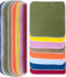 30 Pack Reusable Paper Towels Roll - Jumbo Large Paperless Cotton Flannel Washable Cloth Napkins for Kitchen