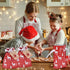 Christmas Gift Bags Assorted Sizes, 22pcs Drawstrings Reusable Plastic Holiday Gift Bags for Presents Wrapping