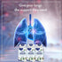Lung Support Dietary Supplements, Herbal Breathing Support, 60 Capsules Non GMO for Lung Health