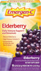 Emergen-C Elderberry Fizzy Drink Mix, 18 Count, Elderberry Immune Support, Natural Flavors, High Potency Vitamin C