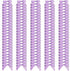 Bright Creations 100 Pack Purple Twist Tie Bows for Treat Bags, 3" Small Satin Ribbons for Craft Decoration, Gift Wrap