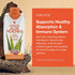 Immune 6 Packs Forever Living - Forever Aloe Peaches - Supports Digestion, System, Energy Levels No Preservatives