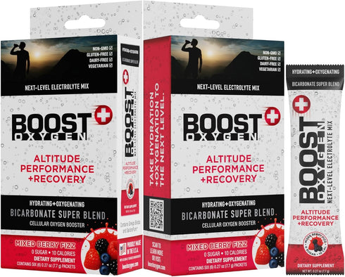 Boost Oxygen Next-Level Hydration Packet | Electrolyte & Bicarbonate Super Blend |
