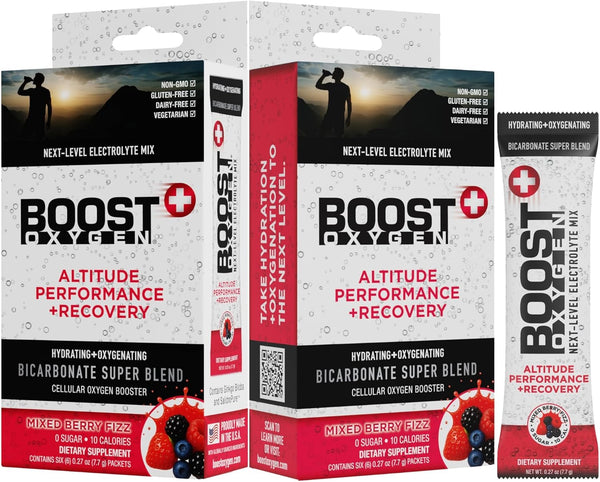 Boost Oxygen Next-Level Hydration Packet | Electrolyte & Bicarbonate Super Blend |