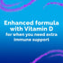 Immune Immune 28 Packs Emergen-C Plus Crystals, On-the-Go Support Supplement with Vitamin C, Vitamin D, B Vitamins