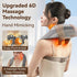 Shiatsu Neck and Shoulder Massager with Heat for Pain Relief Deep Tissue, Portable Massagers for Neck and Back, Gifts