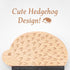 Serenity Fair Wood Hedgehog Sweater Comb, Lint Remover for Pet Hair & Fuzz, 8.5 x 5.2 cm / 3.3 x 2 in
