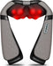 Shiatsu Electric Neck Back Massager Pillow with Heat, 3D Kneading for Pain Relief in Car, Office, Home