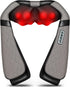 Shiatsu Electric Neck Back Massager Pillow with Heat, 3D Kneading for Pain Relief in Car, Office, Home
