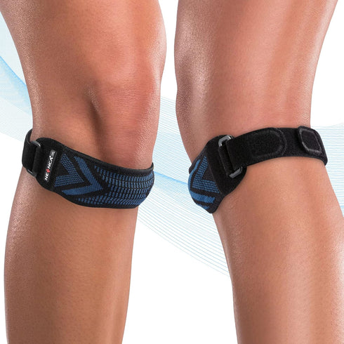 NEENCA Knee Strap with Gel Pad, Patella Tendon Brace for Pain Relief & Stabilizer, FSA/HSA Approved for Workout,