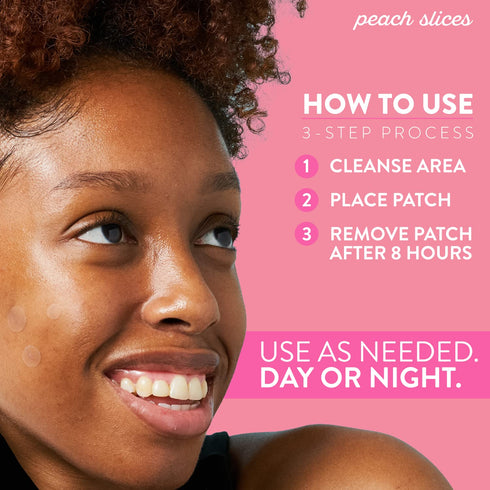 Peach Slices Dark Spot MicroDarts | For Dark Spots and Post-Blemish Redness, 9 Patches