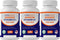 Vitamatic 3 Pack Vitamin B1 (Thiamine) 500mg, 120 Capsules
