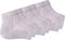 Vented Moisturizing Gel Heel Socks, 3 Pairs Toeless Spa Sock for Foot Care Treatment, Grey, Cracked Heels & Dry Feet