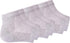 Vented Moisturizing Gel Heel Socks, 3 Pairs Toeless Spa Sock for Foot Care Treatment, Grey, Cracked Heels & Dry Feet