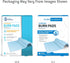 Care Science Hydrogel Sterile Burn Dressing Bandage Pads for Burn Relief, 4 ct | Instant Cooling Relief for Minor Burns