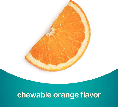 GoodSense Aspirin 81 mg Chewable Tablets - Low Dose Pain Reliever, Orange Flavor