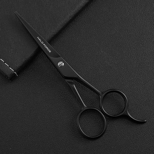Professional Mustache & Beard Scissors - Small Sharp Stainless Steel Shears for Men, Precision Trimming (5.5 Inch,