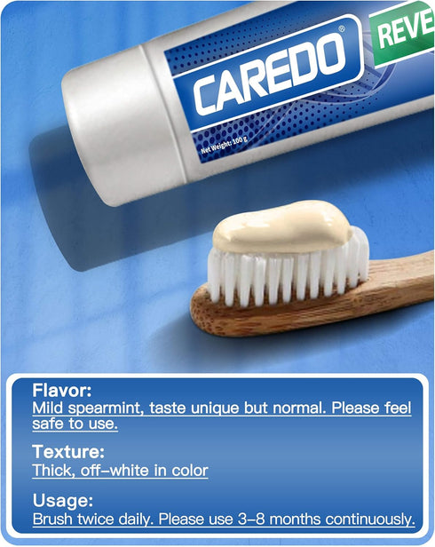 Upgraded Taste Hydroxyapatite Toothpaste for Cavity Repair, Fluoride Free Enamel Repair, 100g*1