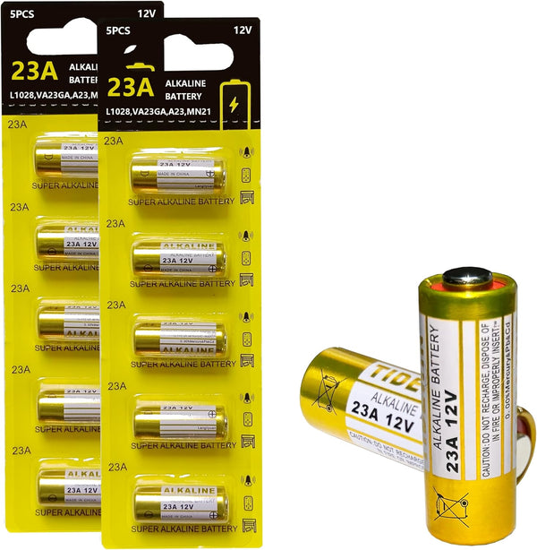 kunying 23A 12 Volt Battery A23 Battery- Long Lasting 23A 12V Batteries for