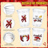 Havawish 100 12 oz Summer Pcs Crawfish Cups Bulk, Clear Plastic Tumblers, Birthday Party Cups for Crawfish Boil