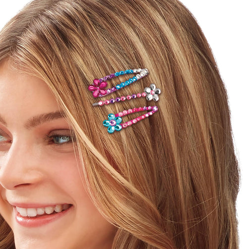 Sparkling Headband and Barrettes Shimmer 'N Sparkle - Make Your Own Beaded Hair Accessories for Kids Birthday Present