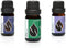 Set "Bliss" Organic Essential Oils, Rosemary + Sage + Lavender, 100% Pure and Natural, 3 pcs x 10 ml