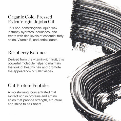 Ogee Beyond Clean Volumizing Mascara - Certified Organic Black Mascara for Volume and Length