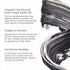 Ogee Beyond Clean Volumizing Mascara - Certified Organic Black Mascara for Volume and Length