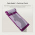 Acupressure Mat & Pillow Set with Hot/Cold Gel Pack - for Back and Neck Pain Relief, Sciatica, Ideal Acupuncture Mat