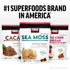 FORCE FACTOR Sea Moss Soft Chews - Support Immunity, Digestion, Heart Health, Irish Sea Moss Superfood, Non-GMO,