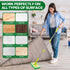 HunnmingRe 18 Pack Reusable Microfiber Mop Pads Refills Compatible with Swiffer Sweeper Dry Sweeping Cloths for Wet