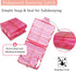 YIXIAN 12-Compartment 7-Day 161 Large Pill Organizer with Medicine Labels, Pill Dispenser Travel Medication Storage