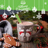 Red and Green Striped Candy Cane Christmas Wooden Spoons, Pack of 100 Count, 6.25 Inches