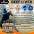 Wholesome Wellness Grass Fed Desiccated Beef Liver Capsules (180 Pills, 750mg Each) - Natural Iron and Vitamins