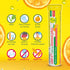 T&D Oxi C, 1000 mg Vitamin C | 40 Vegan Drink Effervescent Tablets, Orange Flavor Made in Germany
