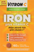VITRON-C High Potency Iron Plus Vitamin C Tablets, 60 Ea, 3 Pack