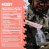 Hoist Premium Military Hydration Powder, Electrolyte Drink Mix, Peach Mango, Powder Stick Pack, 12 Sticks Per Pack