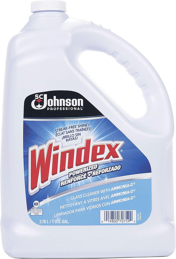 SC Johnson Windex Unscented Glass 1 gallon